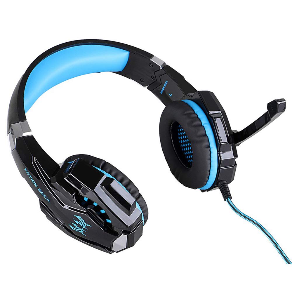 CIC G9000 Fone de ouvido Gamer, Luz LED - Azul | Amazon.com.br